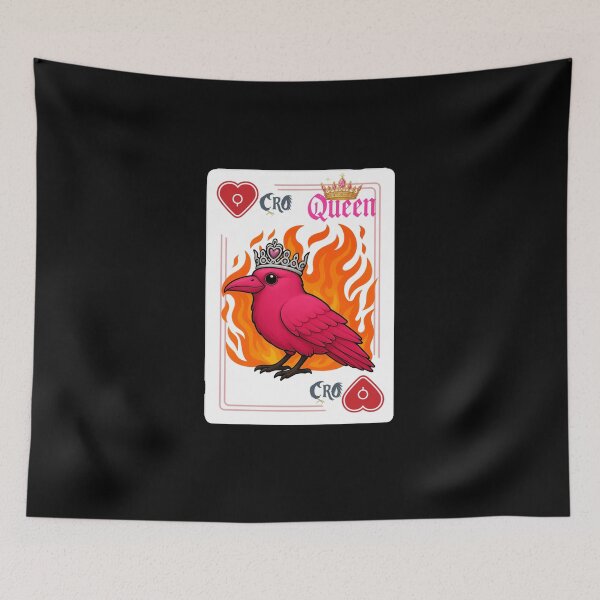 Item preview, queen cro card vorticane merch designed and sold by vorticane.