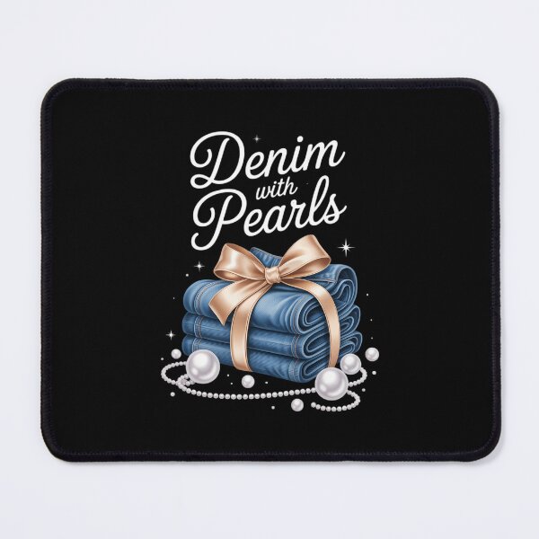 Item preview, Denim with Pearls Mother’s Day Outfit for Stylish designed and sold by SapfireStuArt.