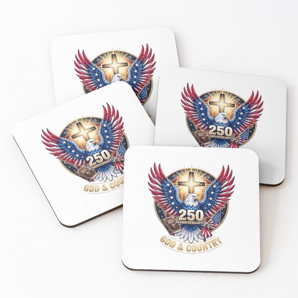 Item preview, One Nation Under God America 250 Patriotic Eagle Design designed and sold by kiralynstration.