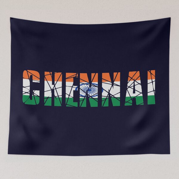 Item preview, Chennai India Flag Vintage Patriotic Tamil Nadu designed and sold by Globalcitytees.