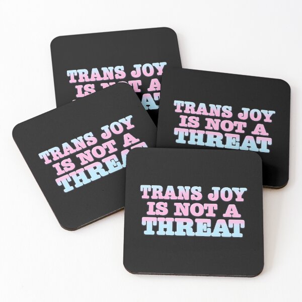 Item preview, Trans Joy Is Not A Threat designed and sold by junglegreenb.
