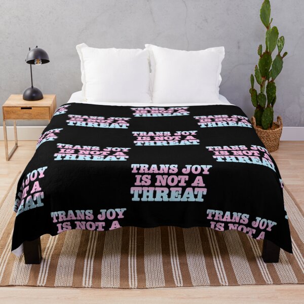 Item preview, Trans Joy Is Not A Threat designed and sold by junglegreenb.