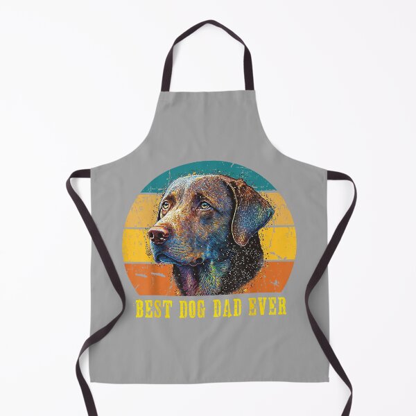 Item preview, Vintage Best Dog Dad Ever Sunset Retro Chesapeake Dog Daddy designed and sold by GreggRoss.