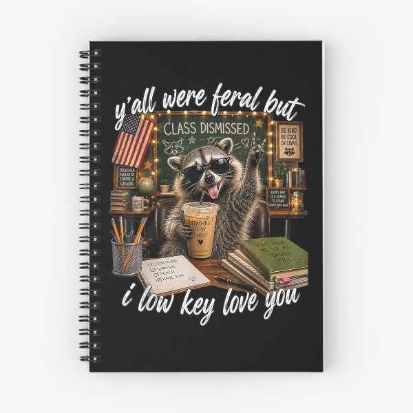 Item preview, Y'all were Feral But I Low Key Love You Funny Teacher Gift  designed and sold by Bralipse.