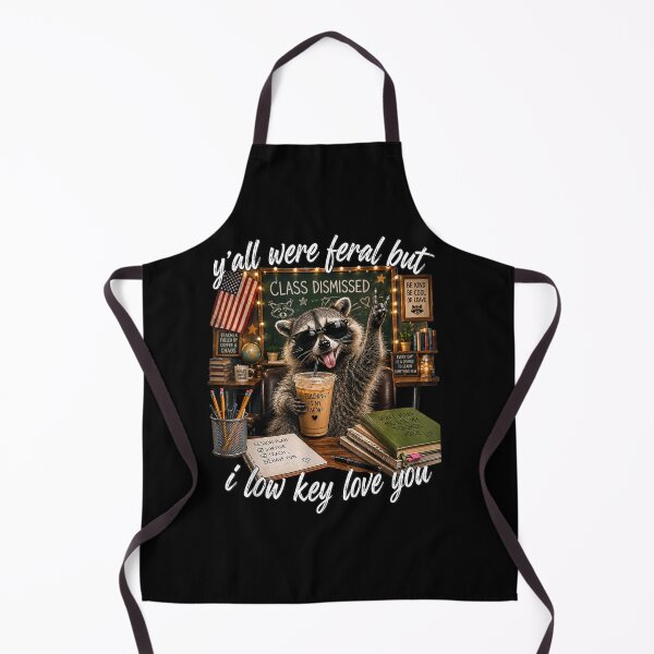 Item preview, Y'all were Feral But I Low Key Love You Funny Teacher Gift  designed and sold by Bralipse.