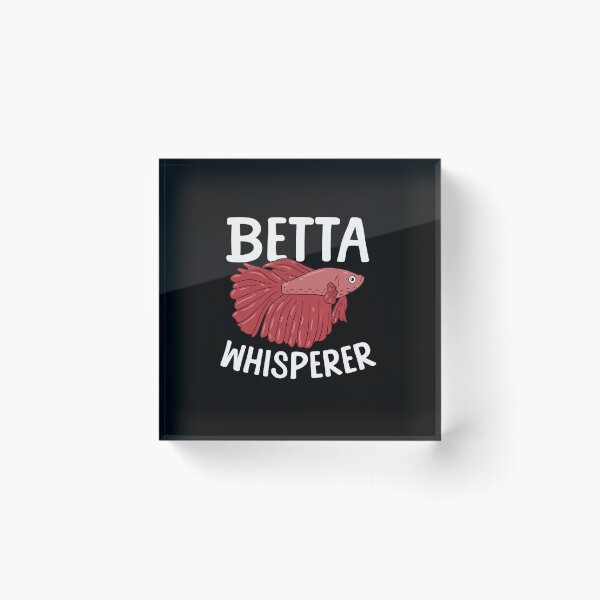 Item preview, Betta Whisperer Red Siamese Fighting Fish Aquarium Lover designed and sold by haitrieuic96.