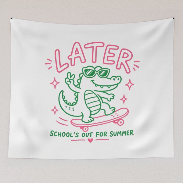 Item preview, Later Gator Schools Out For Summer Funny Last Day Design designed and sold by kiralynstration.
