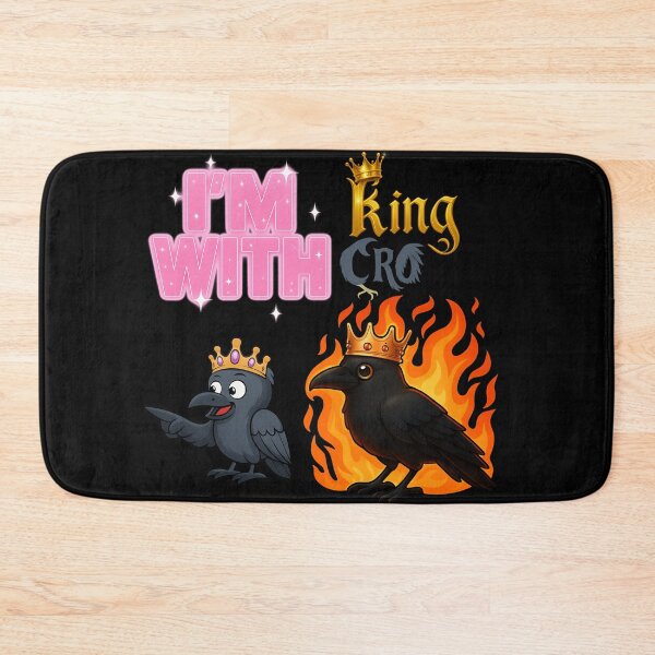 Item preview, "im with king cro" gf vorticane merch designed and sold by vorticane.