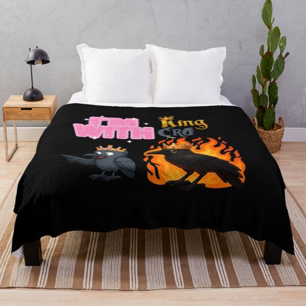 Item preview, "im with king cro" gf vorticane merch designed and sold by vorticane.
