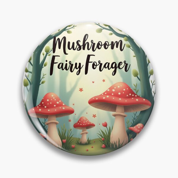 Item preview, Cottagecore Mushroom Lover Sticker - Mushroom Fairy Forager Art designed and sold by Vajid Designs .