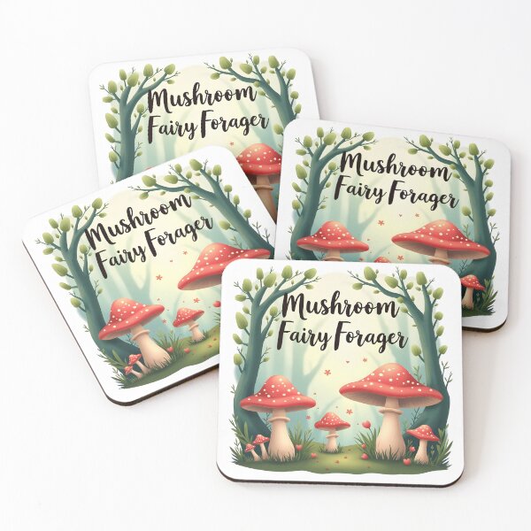 Item preview, Cottagecore Mushroom Lover Sticker - Mushroom Fairy Forager Art designed and sold by Vajid Designs .