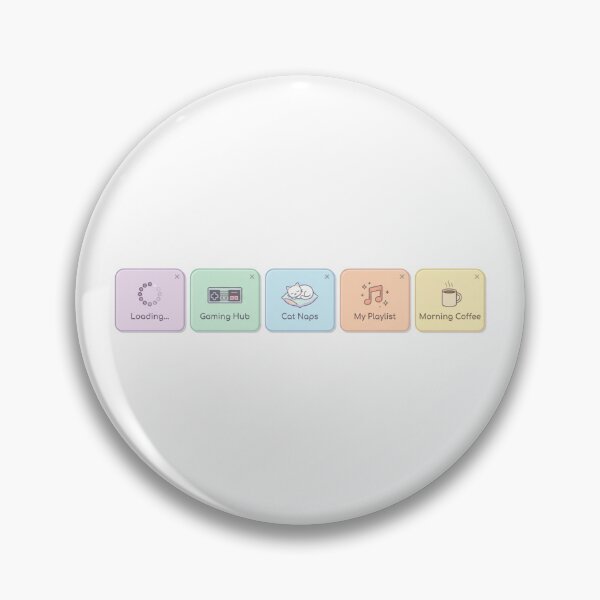 Item preview, Too Many Tabs Open Pastel Browser designed and sold by arkaicreative.