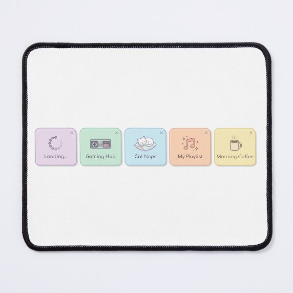 Item preview, Too Many Tabs Open Pastel Browser designed and sold by arkaicreative.