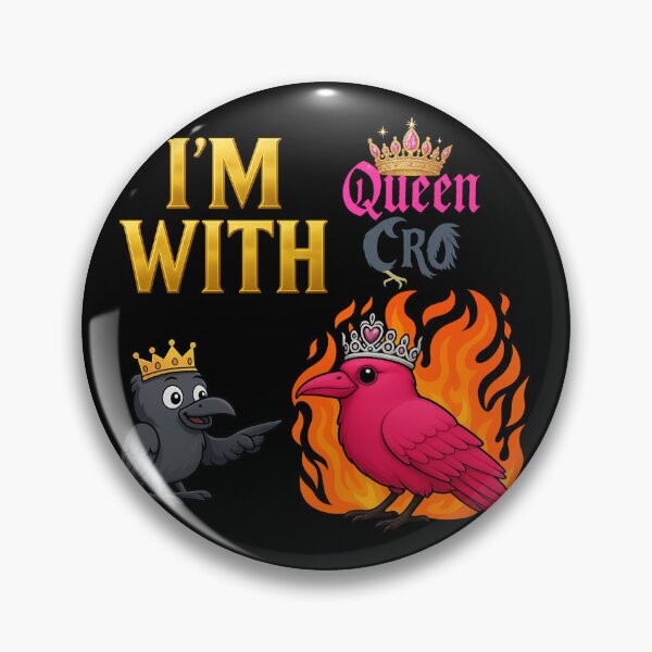 Item preview, "im with queen cro" bf vorticane merch designed and sold by vorticane.
