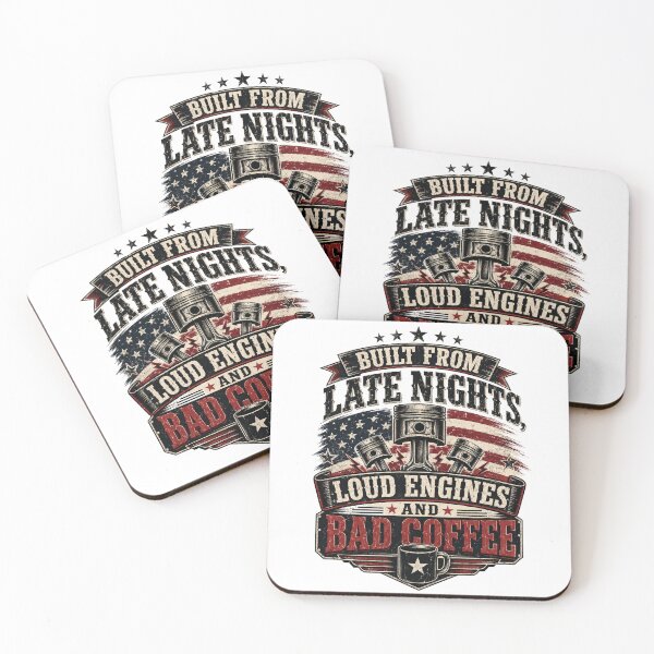 Item preview, Late Nights Loud Engines designed and sold by the-dovlat.