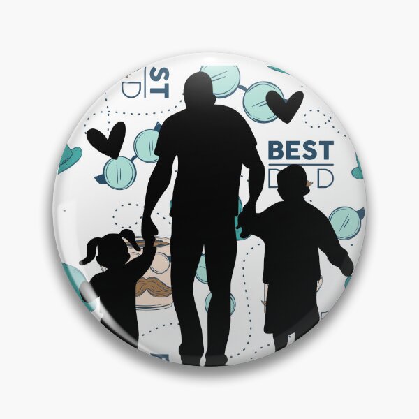 Item preview, Father with Son and Daughter  designed and sold by unboxedbyJuls.