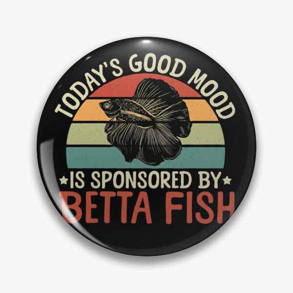 Item preview, Today's Good Mood Sponsored By Betta Fish Vintage Retro Sunset designed and sold by haitrieuic96.