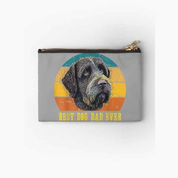 Item preview, Vintage Best Dog Dad Ever Sunset Retro Griffon Dog Daddy Men designed and sold by GreggRoss.