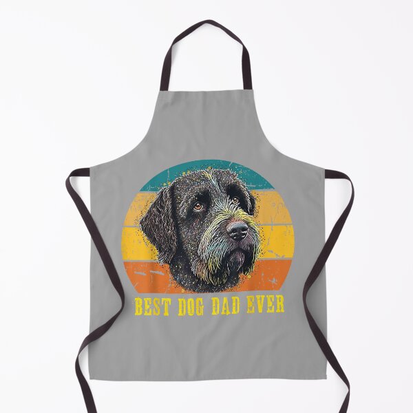 Item preview, Vintage Best Dog Dad Ever Sunset Retro Griffon Dog Daddy Men designed and sold by GreggRoss.