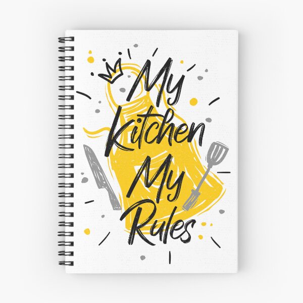 Item preview, My kitchen My rules black cutting board kitchen decor  designed and sold by Bearlala.