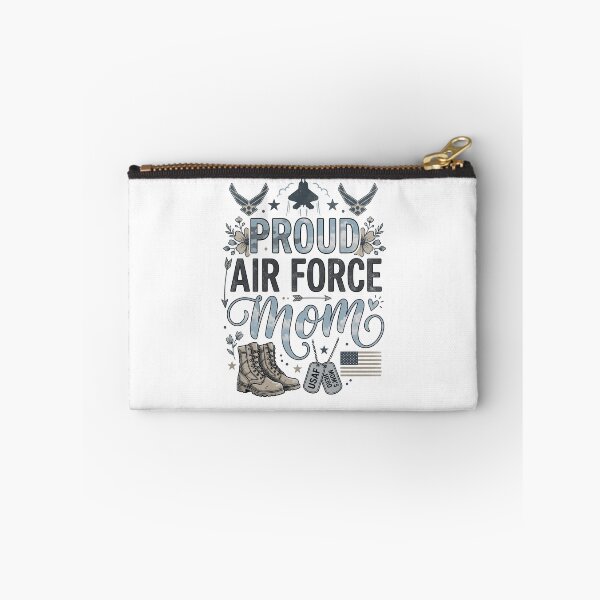 Item preview, Proud Air Force Mom – Patriotic Military Mom Design designed and sold by PlumArtDesign.