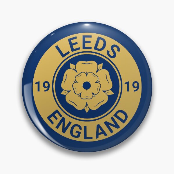 Item preview, Leeds England rose gold alt designed and sold by VRedBaller.