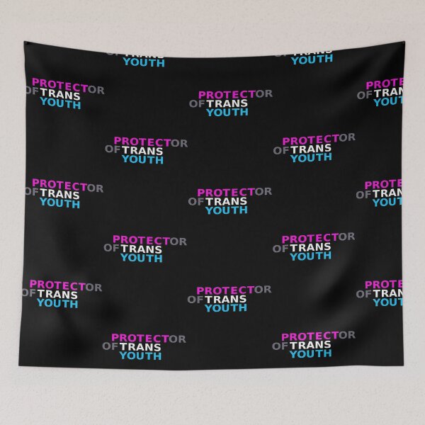 Item preview, Protect Trans Youth Protector designed and sold by junglegreenb.