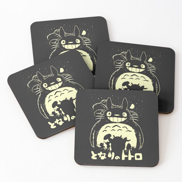 Item preview, Cute kawaii art night [[tototoros]] go -%[ghiblis]%- aways black designed and sold by huaishen89.