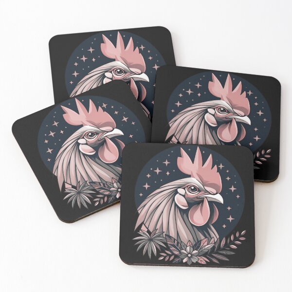 Item preview, Geometric Rooster  designed and sold by unboxedbyJuls.