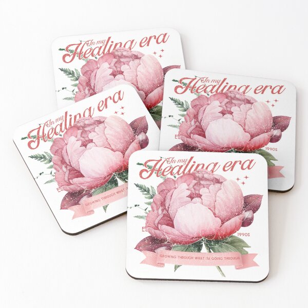 Item preview, In My Healing Era - Vintage Floral Botanical Quote designed and sold by Tattyarts.