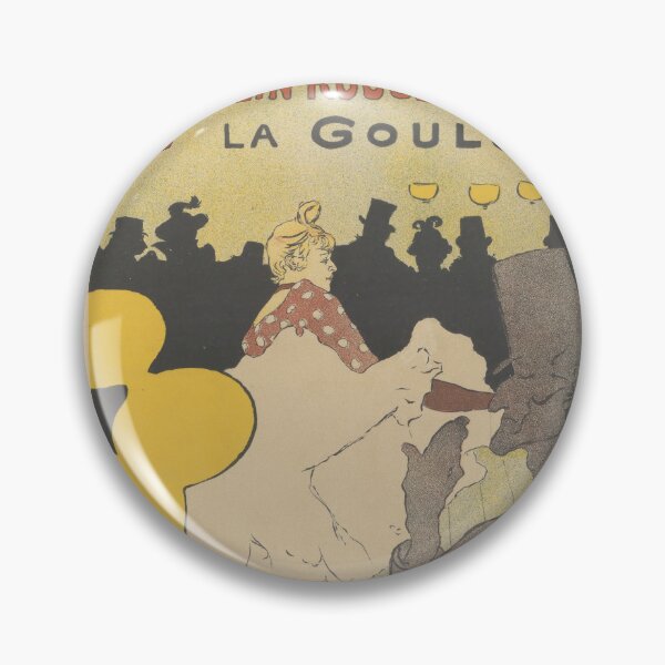 Item preview, Moulin Rouge La Goulue by Henri de Toulouse-Lautrec - Vintage French Cabaret Poster designed and sold by artofuniverse.