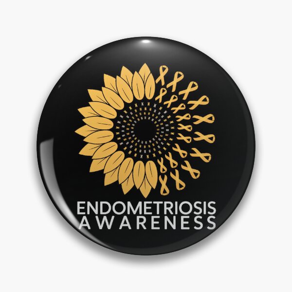 Item preview, Endometriosis Awareness Yellow Ribbon designed and sold by SapfireStuArt.