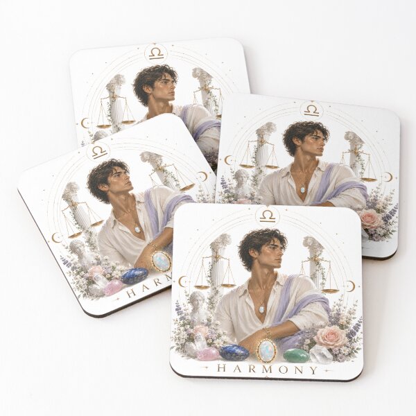 Item preview, Libra Zodiac Art - Celestial Harmony & Elegant Balance Aesthetic designed and sold by KireaDesigns.