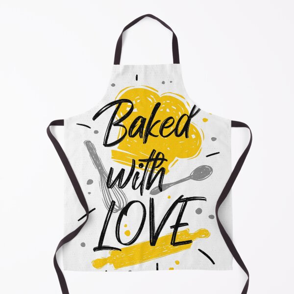 Item preview, Baked with Love kitchen decor designed and sold by Bearlala.