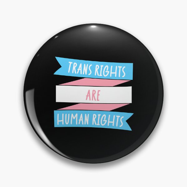 Item preview, Trans Rights Are Human Rights Transgender Pride Banner designed and sold by junglegreenb.