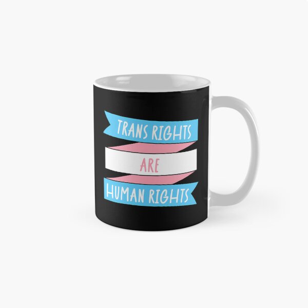 Item preview, Trans Rights Are Human Rights Transgender Pride Banner designed and sold by junglegreenb.