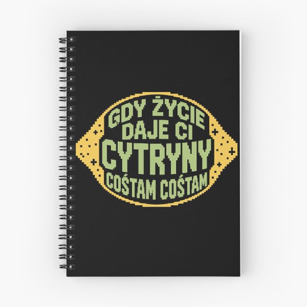 Item preview, Gdy życie daje ci cytryny cośtam cośtam - śmieszny cytat po polsku  designed and sold by ToMyPolacy.