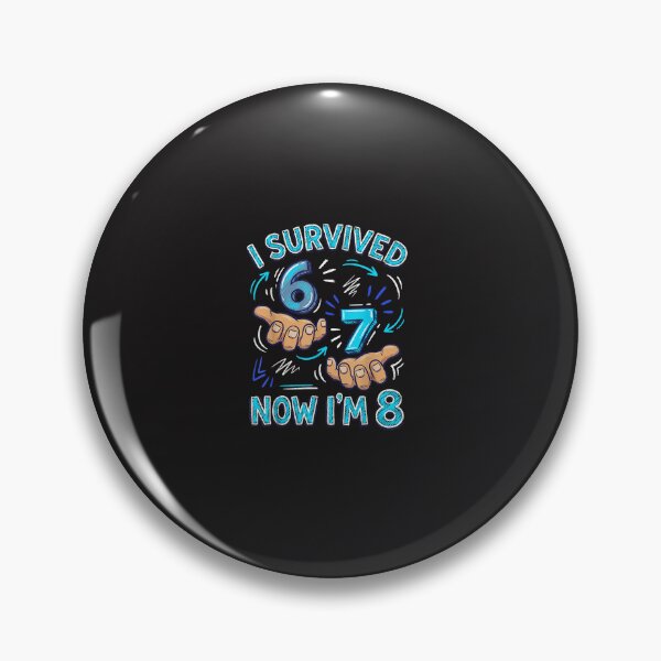 Artikelvorschau, Ich habe 6 und 7 überlebt, jetzt bin ich 8 – Lustiges Design zum 8. Geburtstag für Jungen entworfen und verkauft von kiralynstration.