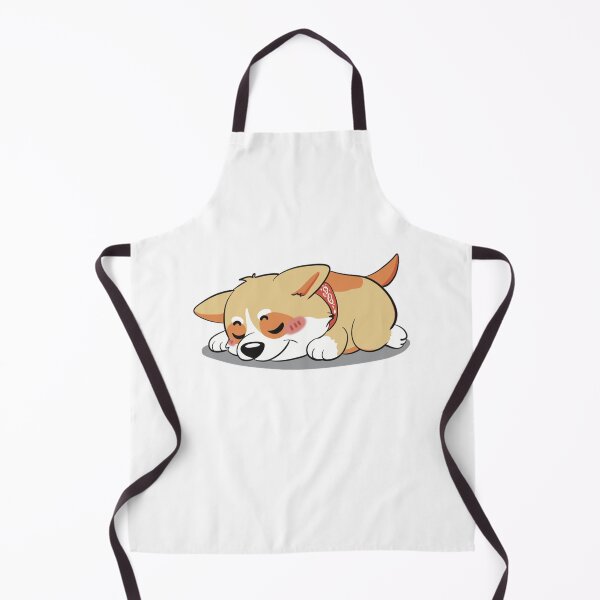Item preview, Sleeping Corgi Little Dog Wearing Cute Pyjamas designed and sold by CuteCotgiStudio.