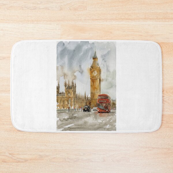 Item preview, London Big Ben with Bus and Taxi designed and sold by caracatita75.
