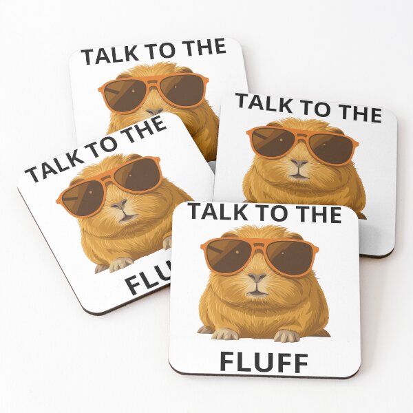 Item preview, Talk To The Fluff Guinea Pig Logo designed and sold by logowannawear.