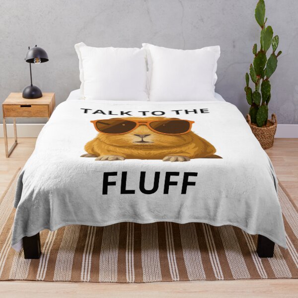 Item preview, Talk To The Fluff Guinea Pig Logo designed and sold by logowannawear.