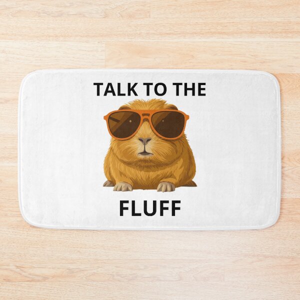 Item preview, Talk To The Fluff Guinea Pig Logo designed and sold by logowannawear.