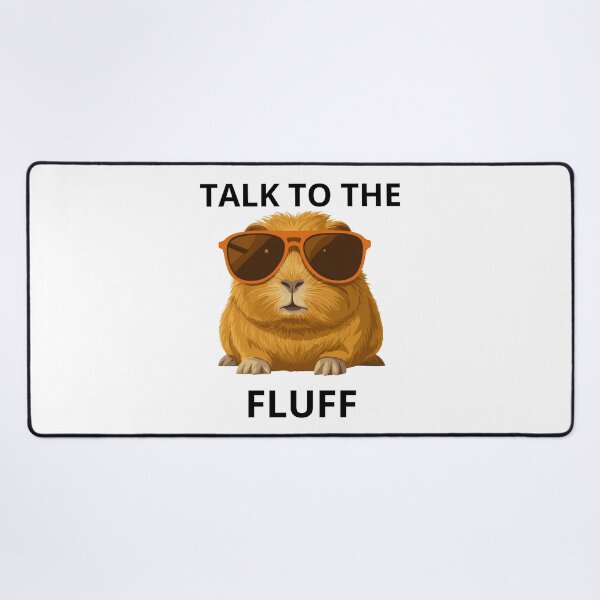 Item preview, Talk To The Fluff Guinea Pig Logo designed and sold by logowannawear.