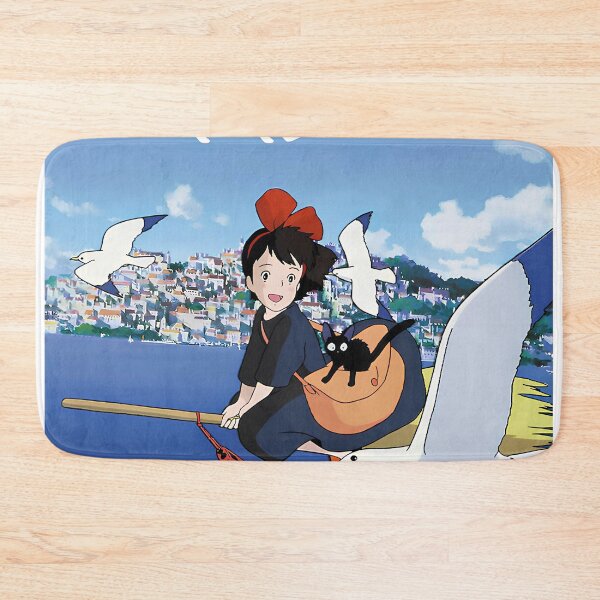 Item preview, Cute kawaii art girl [[kiki's]] flying -%[ghiblis]%- on sora aways  designed and sold by huaishen89.
