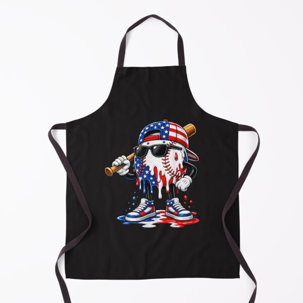 Item preview, Baseball Drip Ice Cream Patriotic 4th Of July Design designed and sold by kiralynstration.