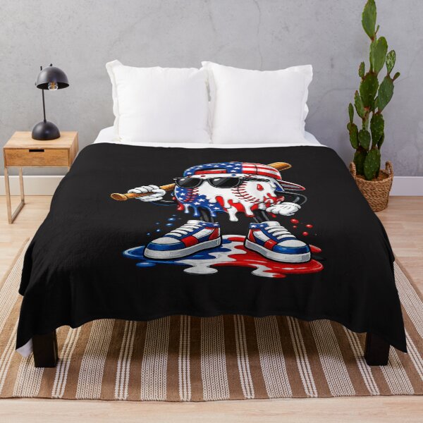 Item preview, Baseball Drip Ice Cream Patriotic 4th Of July Design designed and sold by kiralynstration.