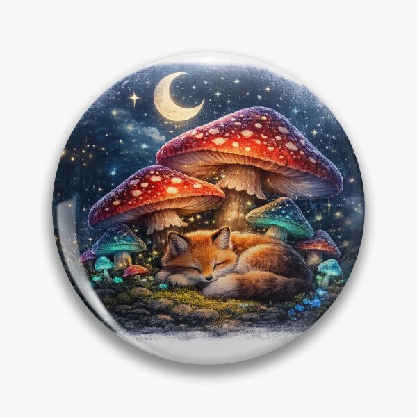 Item preview, Moonlit Mushroom Cat designed and sold by start-tool.