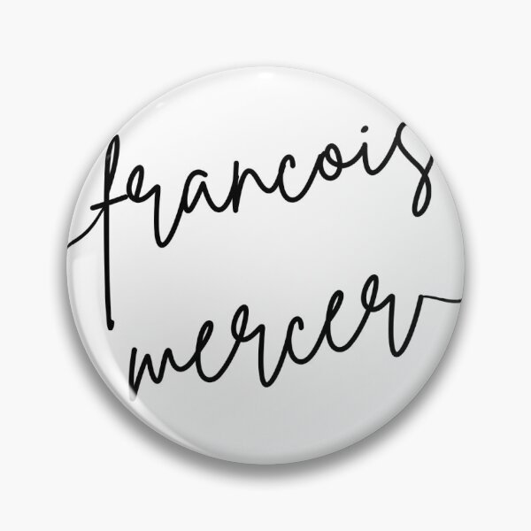 Item preview, Francois Mercer Elegant Signature Script Sticker designed and sold by lalit0767.