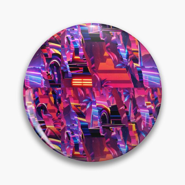 Item preview, Neon-Retro Dreamscape Vision designed and sold by Sigtrix.
